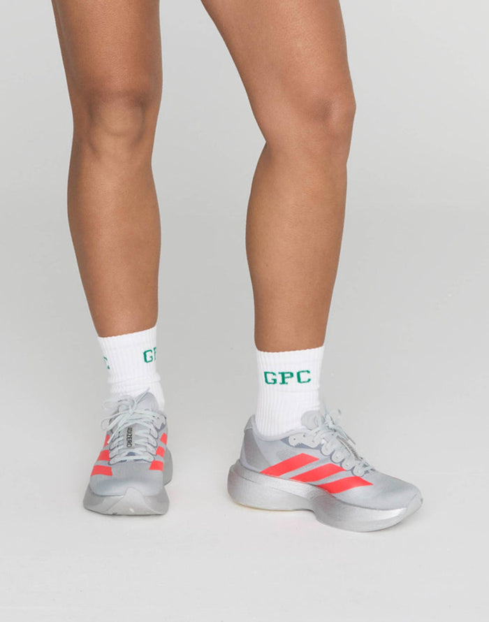Quarter Length Everyday Sock in Sprint Green