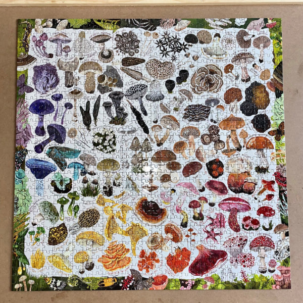 Rainbow Mushroom Puzzle (1000 pieces)