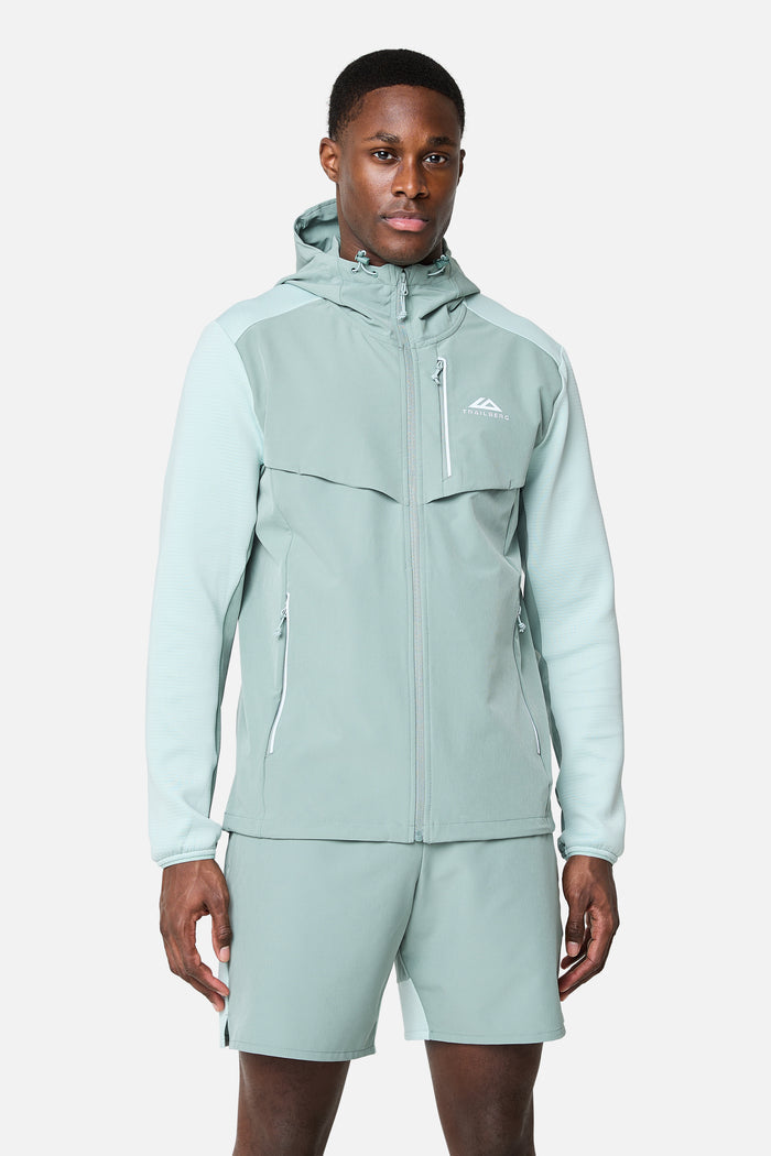 Rapid Dash 3.0 Hood - Willow Green/Tide Mist