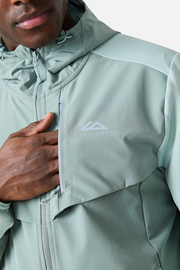 Rapid Dash 3.0 Hood - Willow Green/Tide Mist