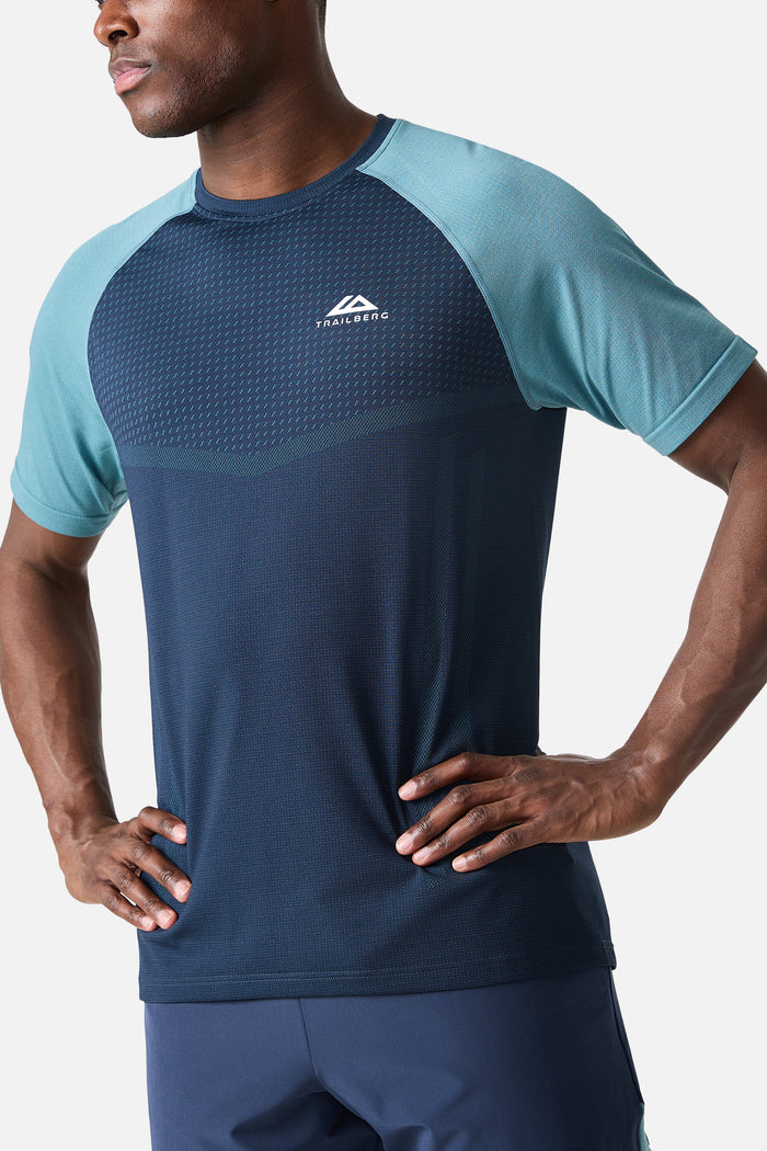Rapid Dash Seamless Twinset - Storm Blue/Polar Breeze