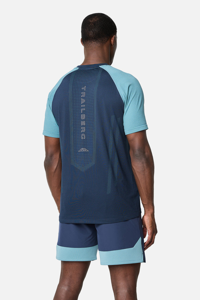 Rapid Dash Seamless Twinset - Storm Blue/Polar Breeze