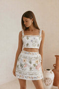 Rayne Floral Wrap Skirt