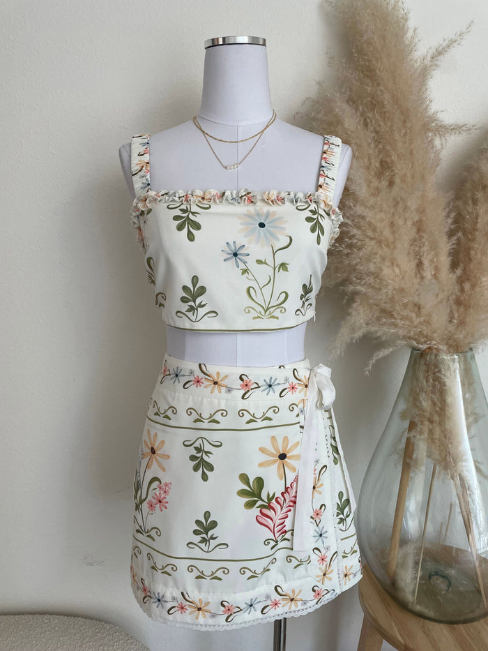 Rayne Floral Wrap Skirt
