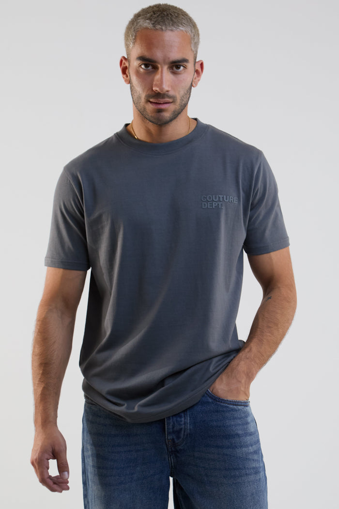 Redbridge 3-Pack Regular Fit Cotton T-Shirts - White/Navy/Grey