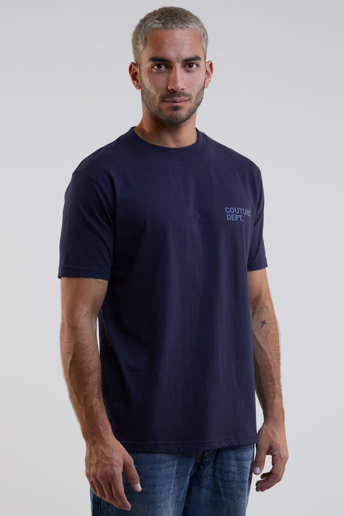 Redbridge Regular Fit Cotton T-Shirt - Navy