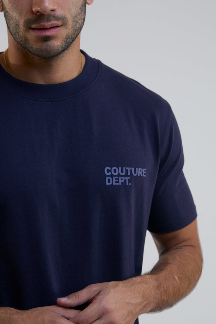 Redbridge Regular Fit Cotton T-Shirt - Navy