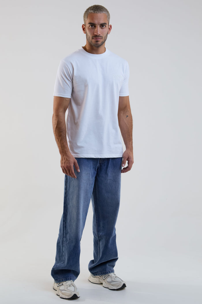Redbridge Regular Fit Cotton T-Shirt - White