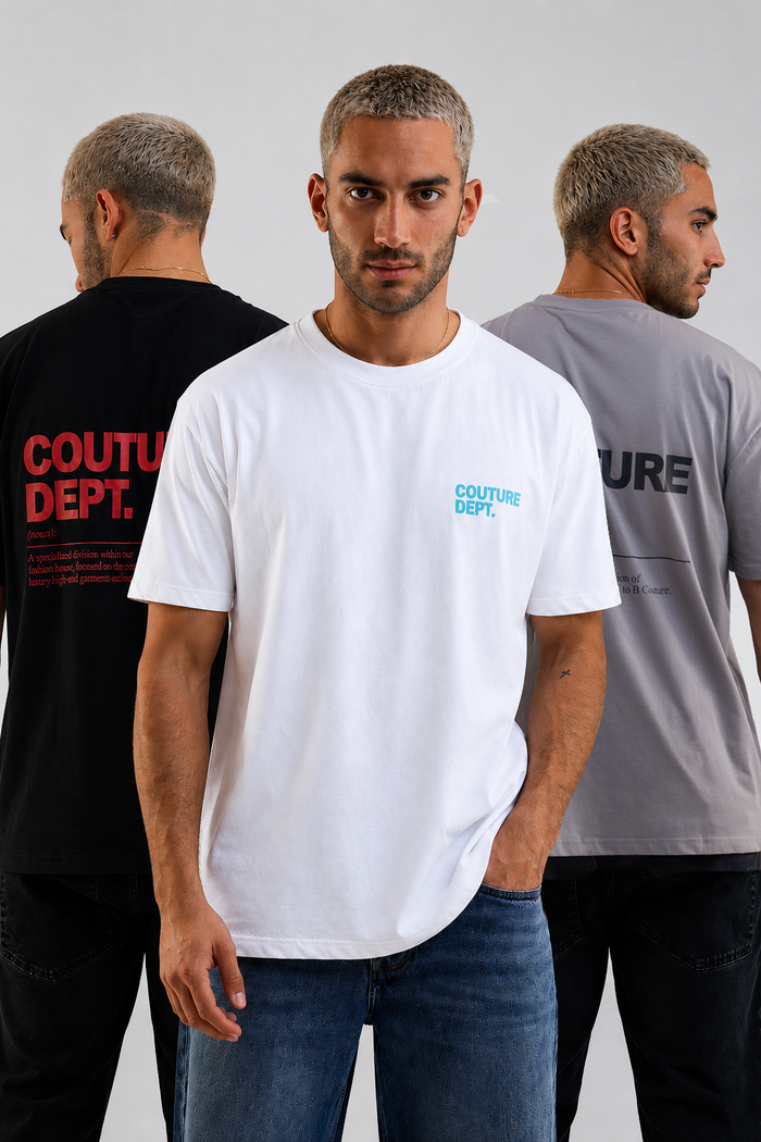 Refine 3-Pack Oversized Cotton T-Shirts