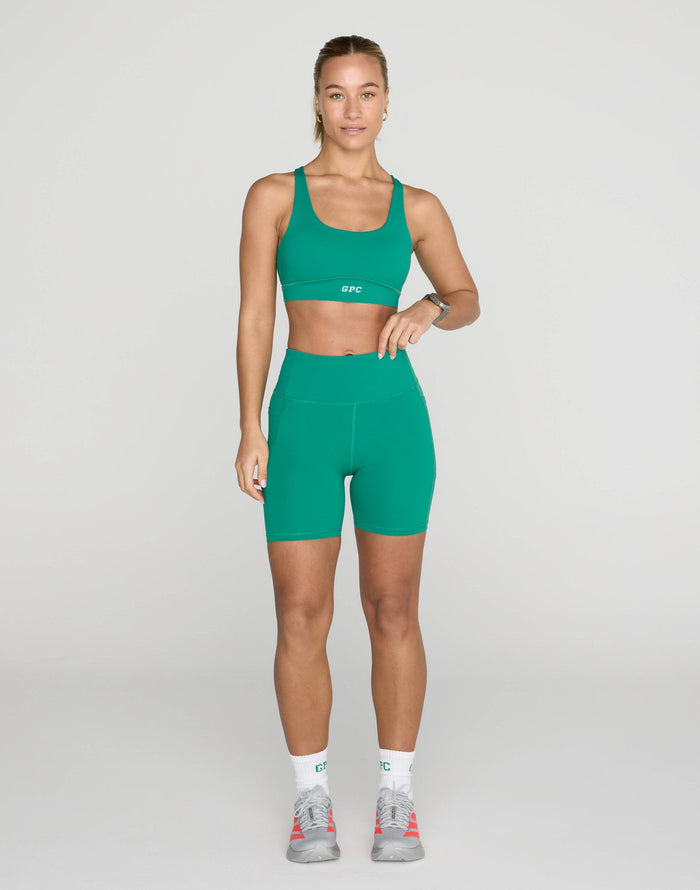 Relentless 6" Bike Short in Sprint Green