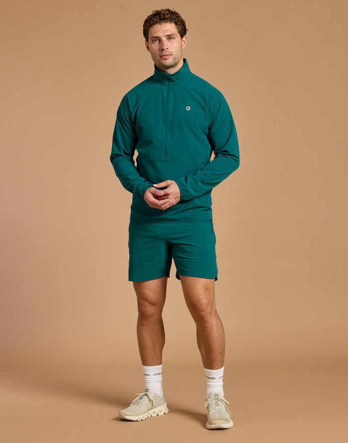 Relentless 7" Shorts in Goodnight Green