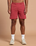 Relentless 7" Shorts in Rust