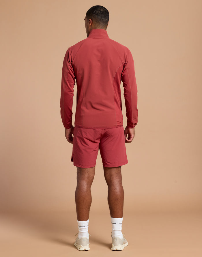 Relentless 7" Shorts in Rust