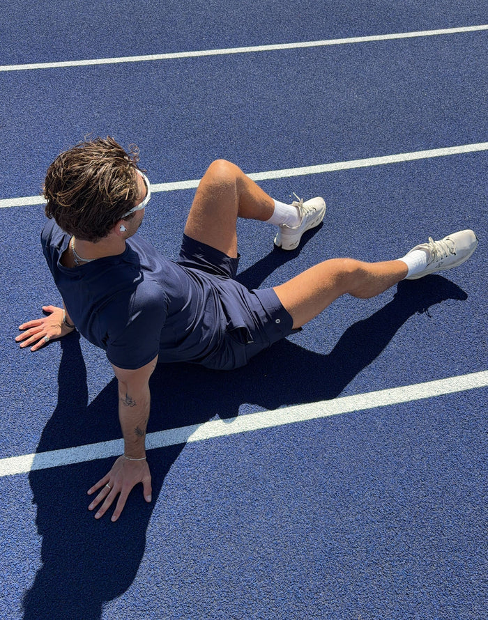 Relentless 7" Shorts in Twilight Navy