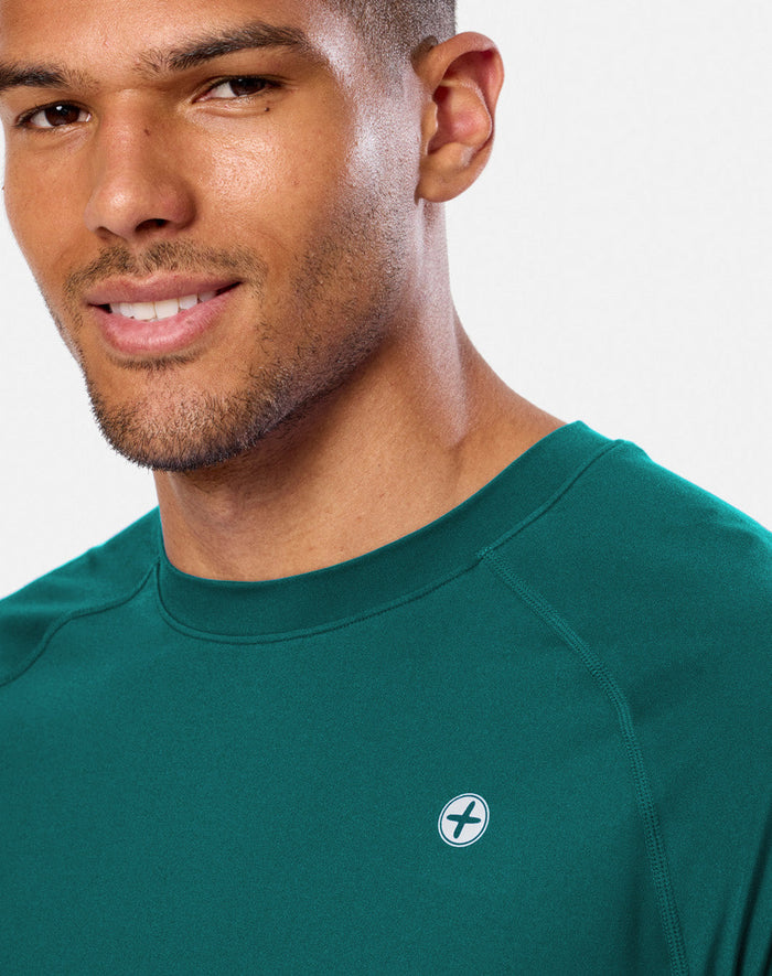 Relentless Tee in Goodnight Green