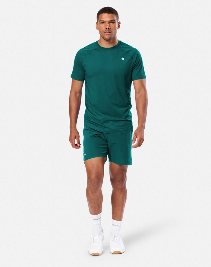 Relentless Tee in Goodnight Green