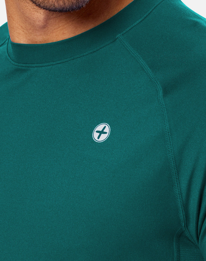 Relentless Tee in Goodnight Green