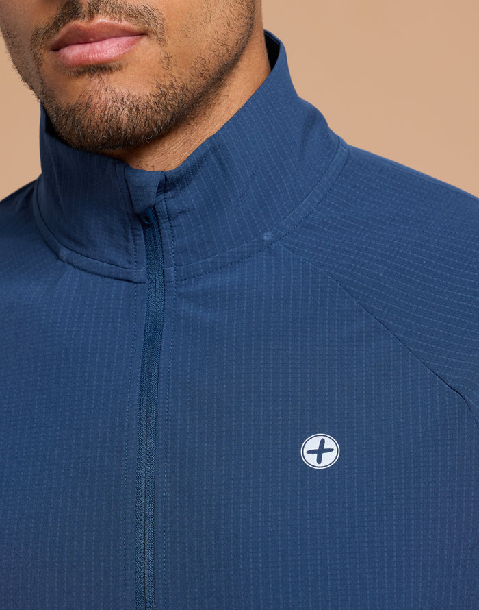 Relentless Train Midlayer in Petrol Blue