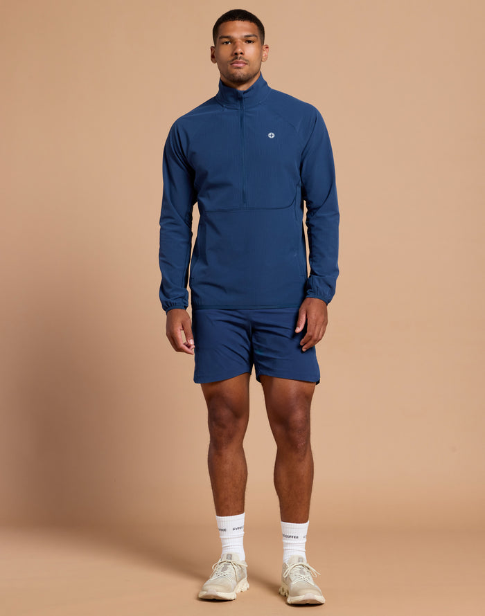 Relentless Train Midlayer in Petrol Blue