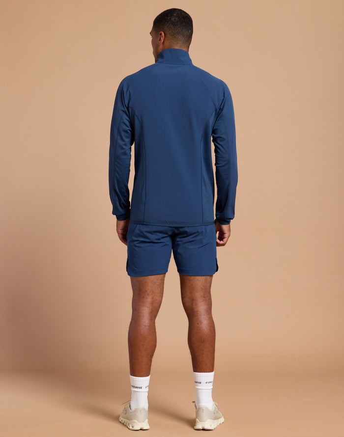 Relentless Train Midlayer in Petrol Blue