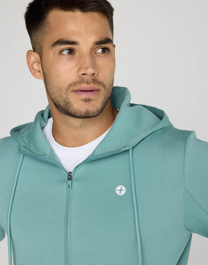 Relentless Zip Hoodie in Fresh Green