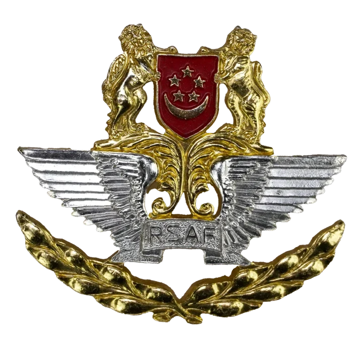 Republic of Singapore Air Force (RSAF) Cap Badge - Singapore Army Surplus - Flags, Badges & Insignia
