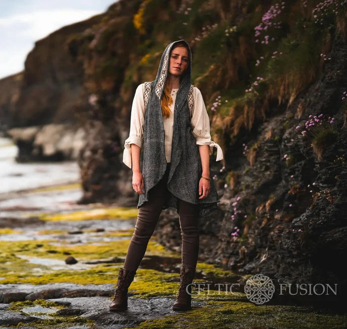 Celtic Fusion Design, Irish-designed folklore-inspired clothing created with a focus on sustainability, natural textures, and