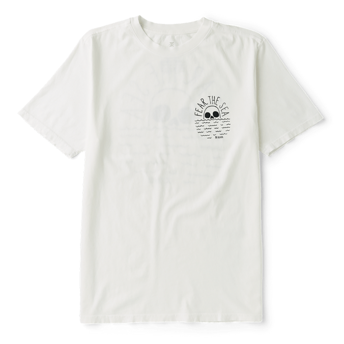 Roark Fear The Sea Premium T-Shirt White Pure Boardshop