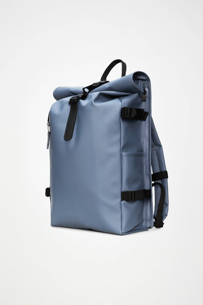 RAINS Rolltop Rucksack Large Blue Dusk 28L H63 x D14 x W32 cm Backpack