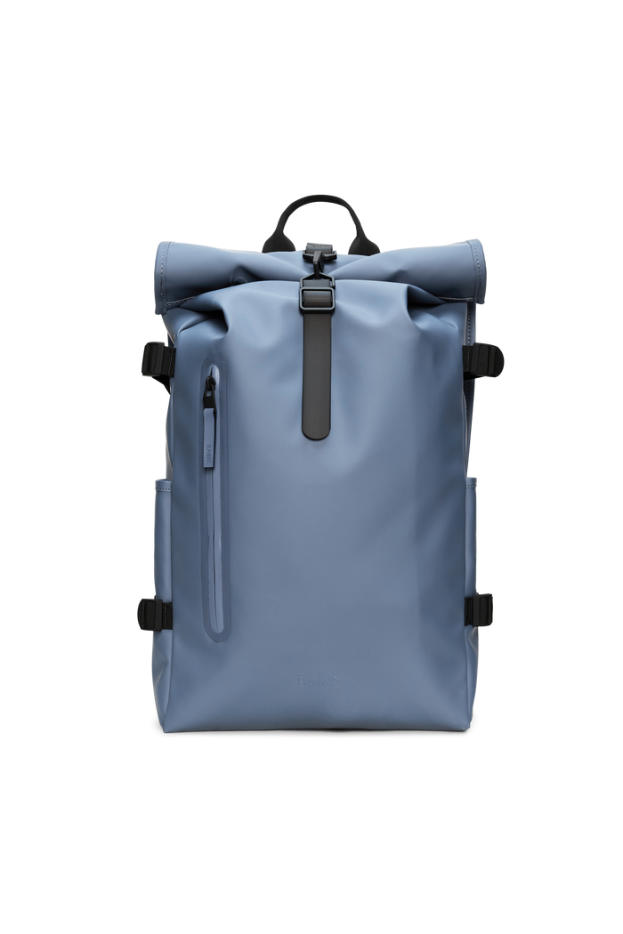 RAINS Rolltop Rucksack Large Blue Dusk 28L H63 x D14 x W32 cm Backpack