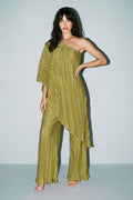 Rosie Wide Leg Pleated Pants