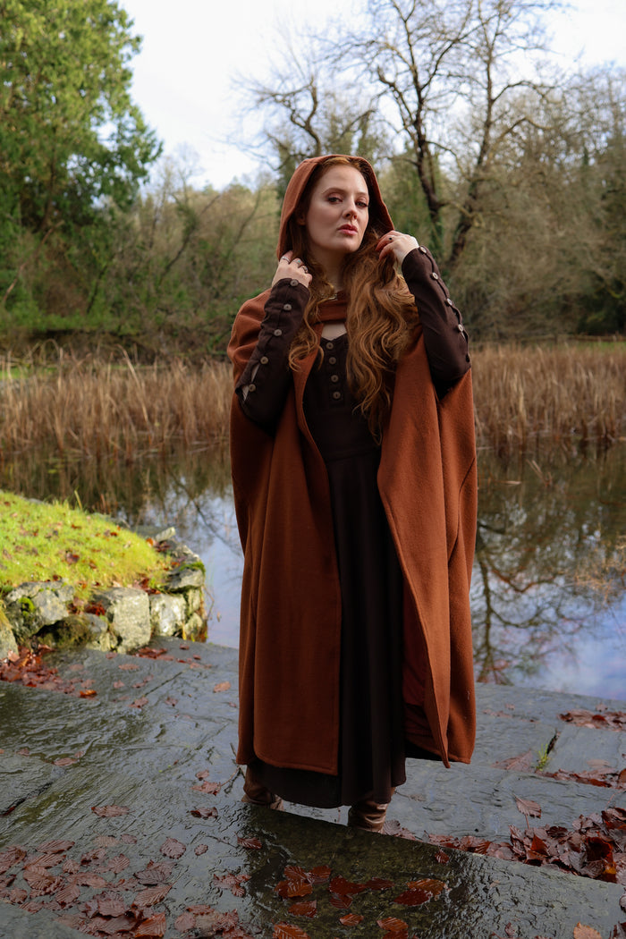 Celtic Fusion Design, Irish-designed folklore-inspired clothing created with a focus on sustainability, natural textures, and