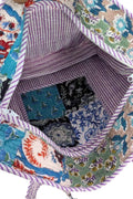 Sadie Floral Patchwork Print Tote Bag
