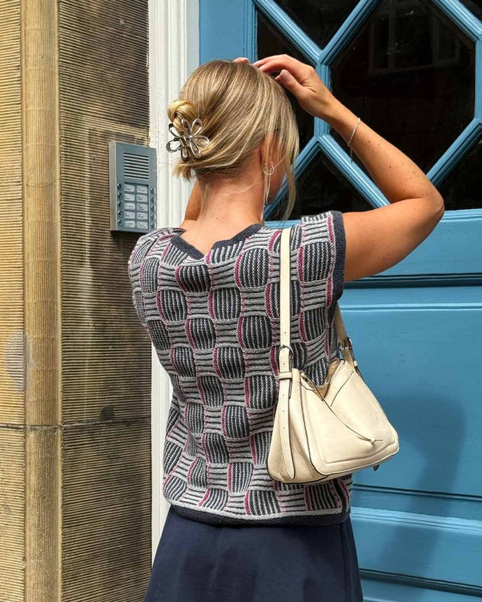 Saga Vest by Hanne Falkenberg, (No 21) knitting pattern Knitting patterns Hanne Falkenberg