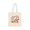 Seafood Market Canvas Tote Bag