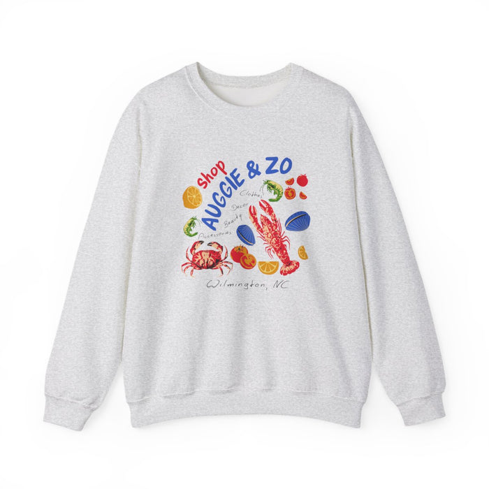 Seafood Market Crewneck Sweatshirt