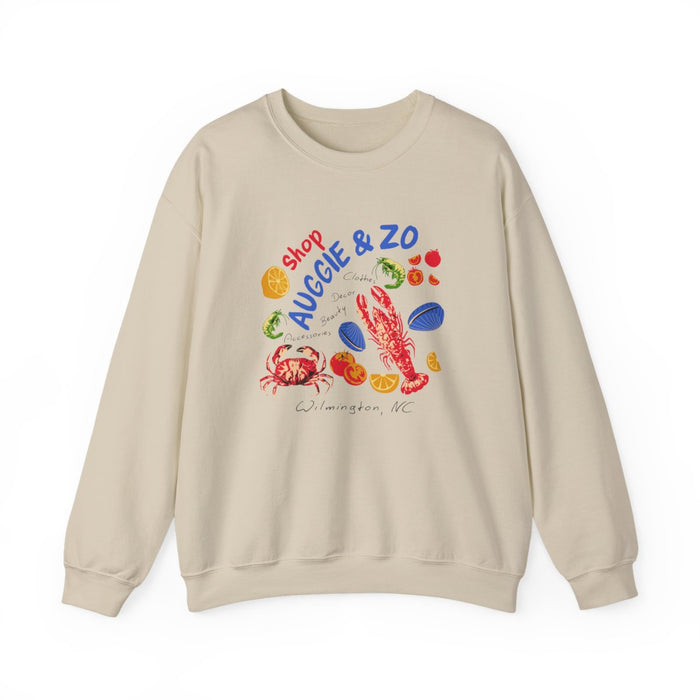 Seafood Market Crewneck Sweatshirt