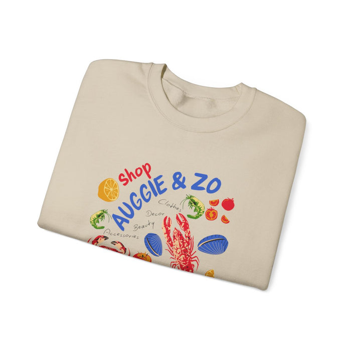 Seafood Market Crewneck Sweatshirt