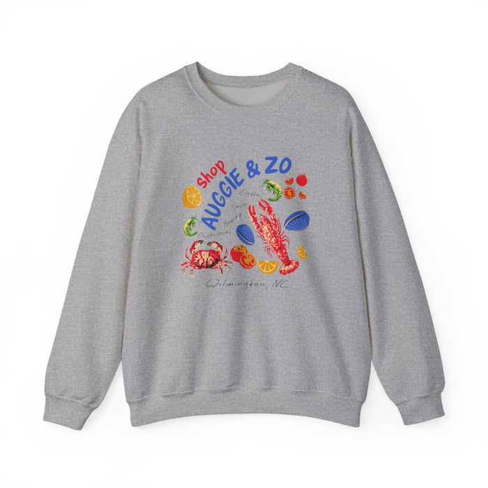 Seafood Market Crewneck Sweatshirt