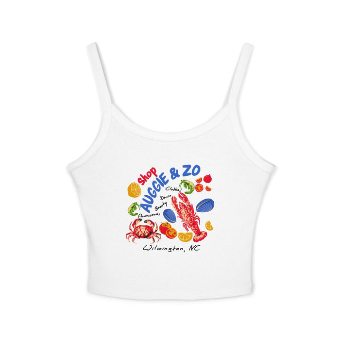 Seafood Market Crop Tank Top