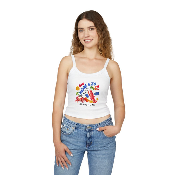 Seafood Market Crop Tank Top