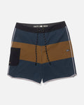 Session Blocked Boardshort - Midnight Navy
