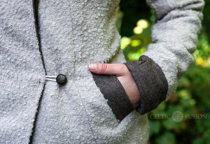 Celtic Fusion Design, Irish-designed folklore-inspired clothing created with a focus on sustainability, natural textures, and