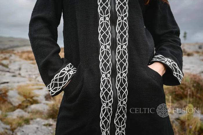 Celtic Fusion Design, Irish-designed folklore-inspired clothing created with a focus on sustainability, natural textures, and