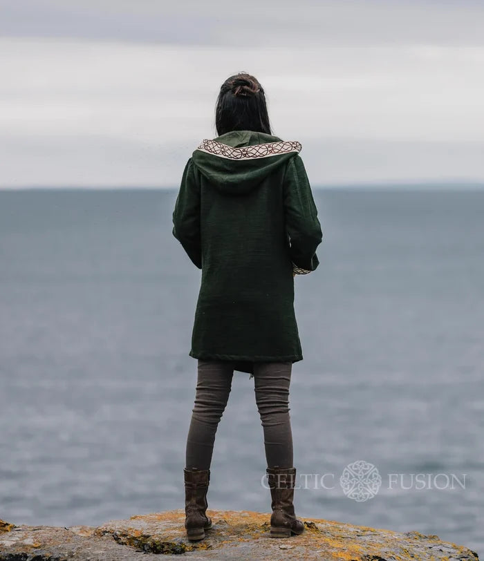 Celtic Fusion Design, Irish-designed folklore-inspired clothing created with a focus on sustainability, natural textures, and