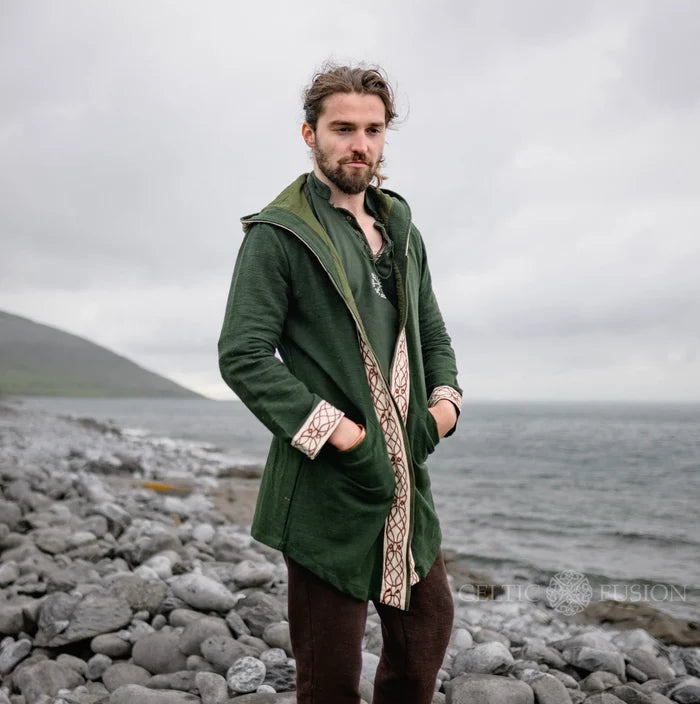 Celtic Fusion Design, Irish-designed folklore-inspired clothing created with a focus on sustainability, natural textures, and
