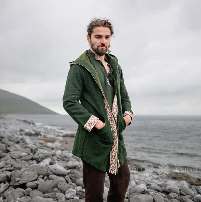 Celtic Fusion Design, Irish-designed folklore-inspired clothing created with a focus on sustainability, natural textures, and