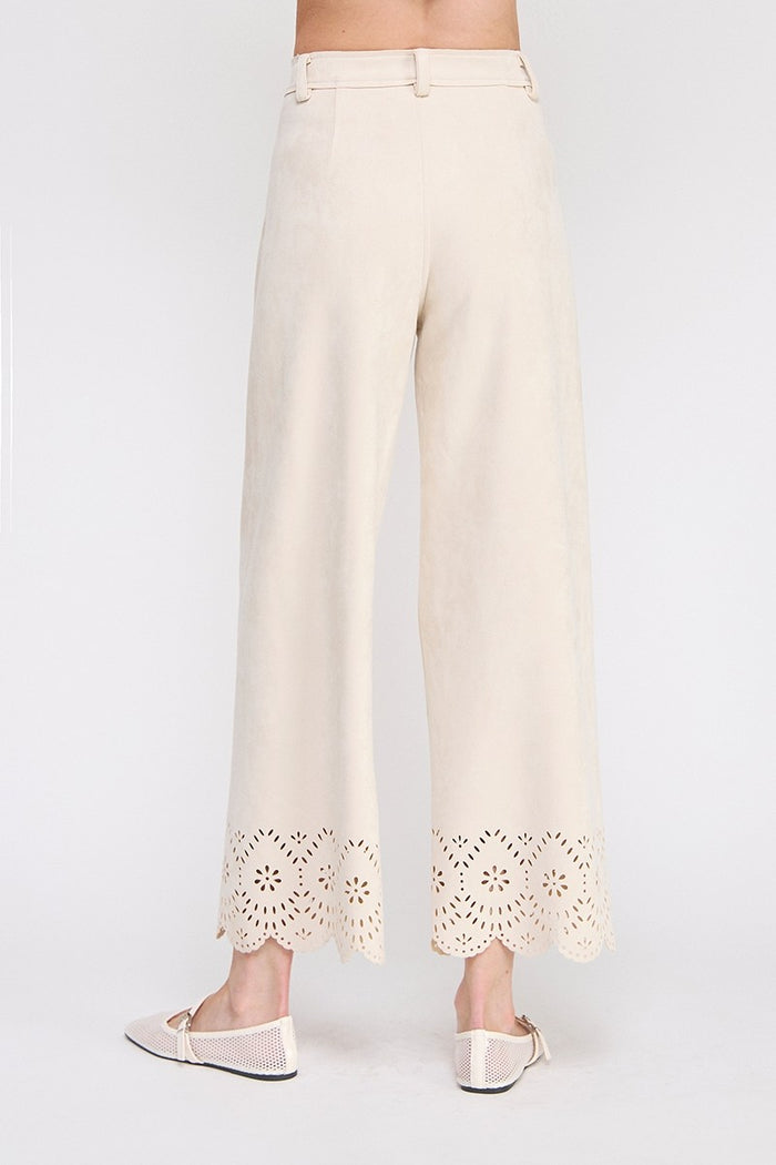 Sienna Suede Wide Leg Pants - Adored A Lovely Boutique