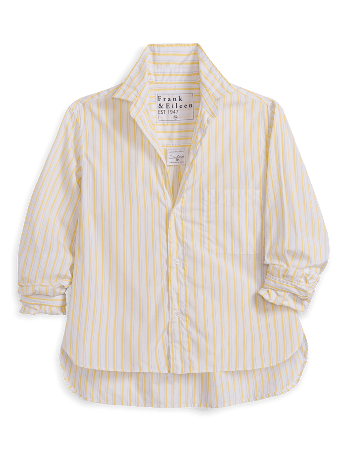 SILVIO Yellow and Navy Stripe, Italian Superluxe