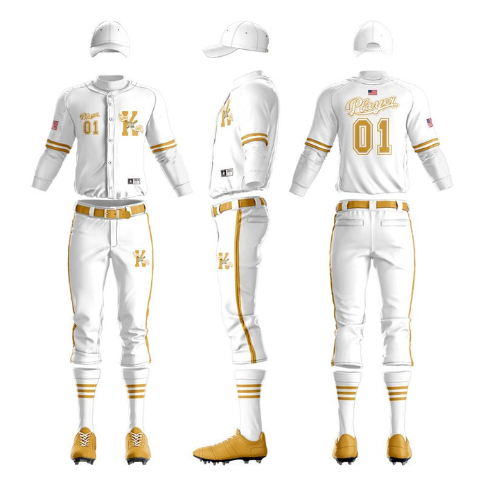 Simple Customized Baseball Uniform